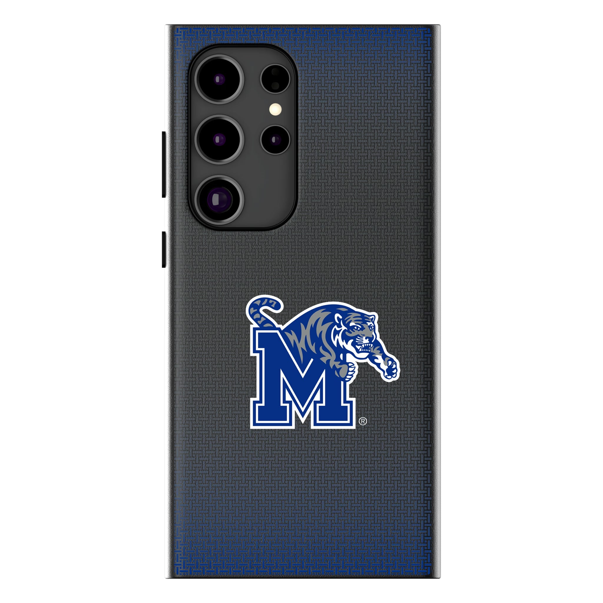University of Memphis Tigers Linen MagSafe Compatible Phone Case for Samsung Galaxy 17