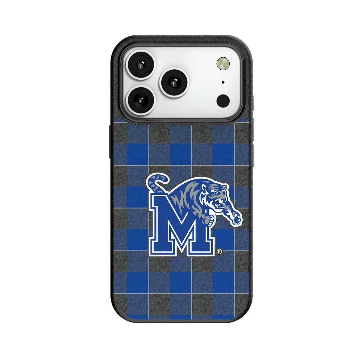 University of Memphis Tigers Plaid MagSafe Compatible Phone Case for Apple iPhone 7