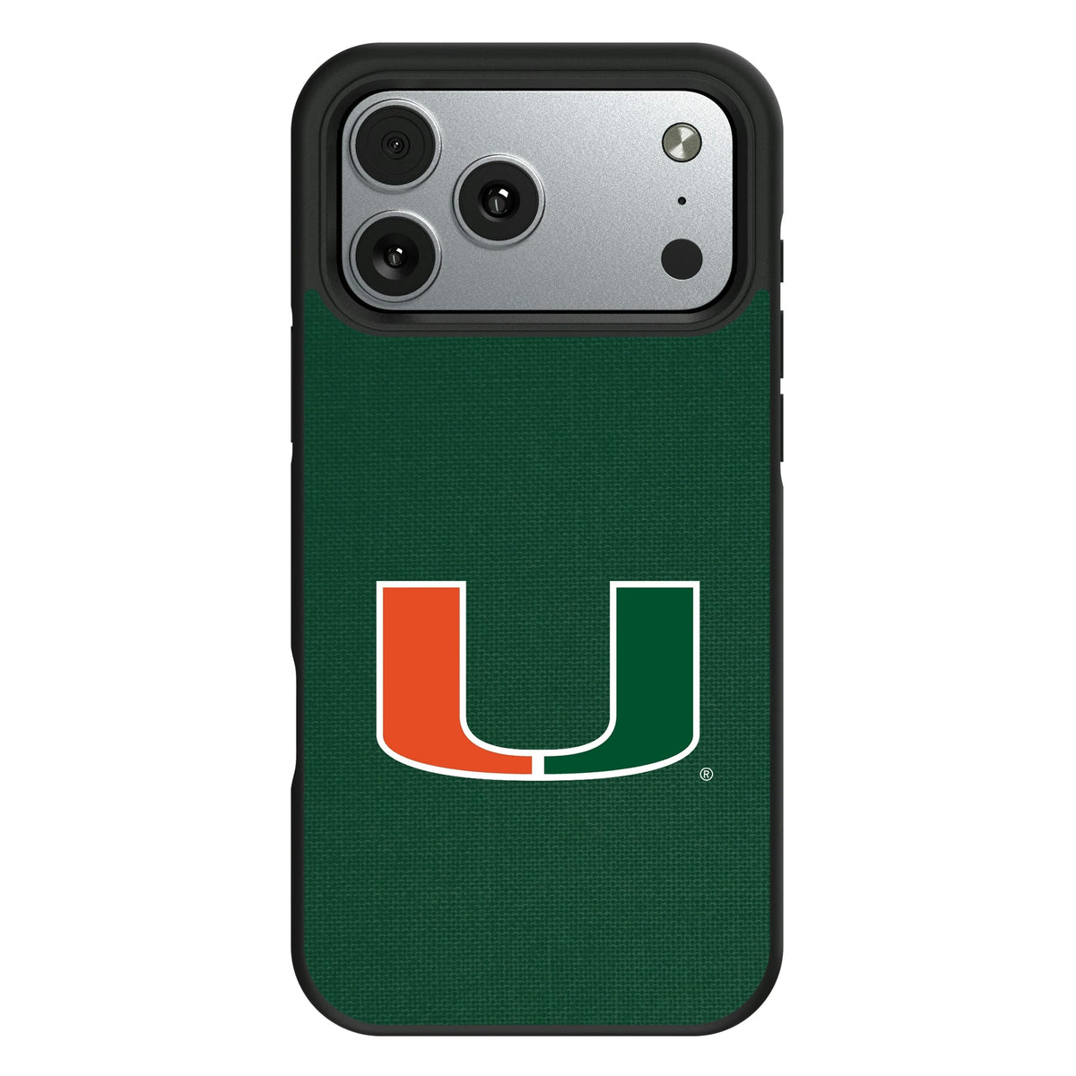 University of Miami Hurricanes Solid Bump Phone Case 10