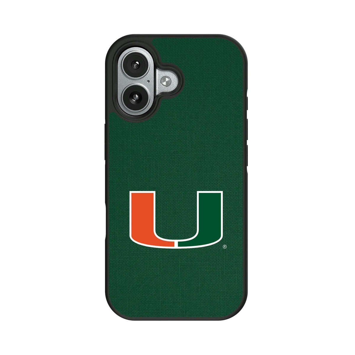 University of Miami Hurricanes Solid Bump Phone Case 8