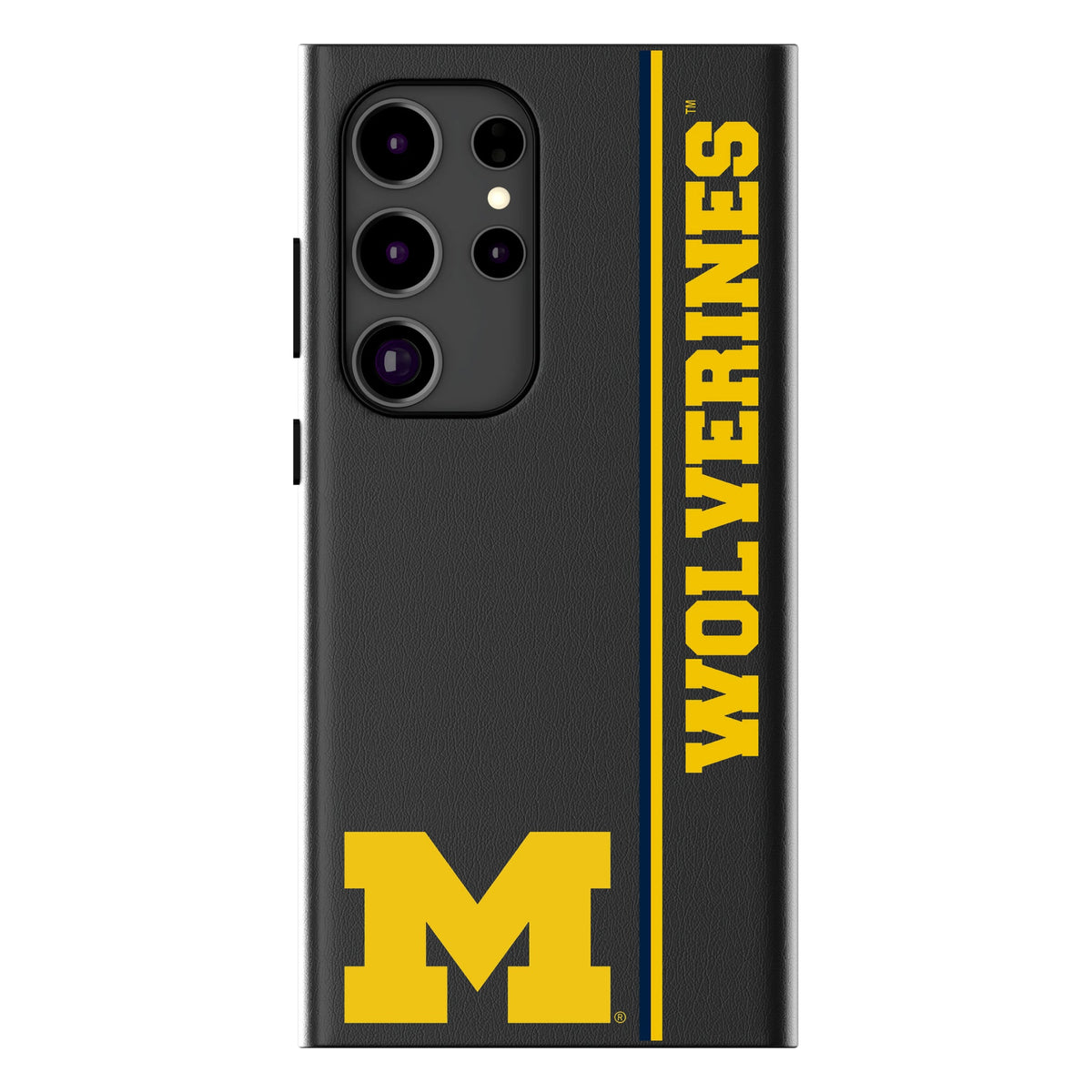 University of Michigan Wolverines Sidebar MagSafe Compatible Phone Case for Samsung Galaxy 15