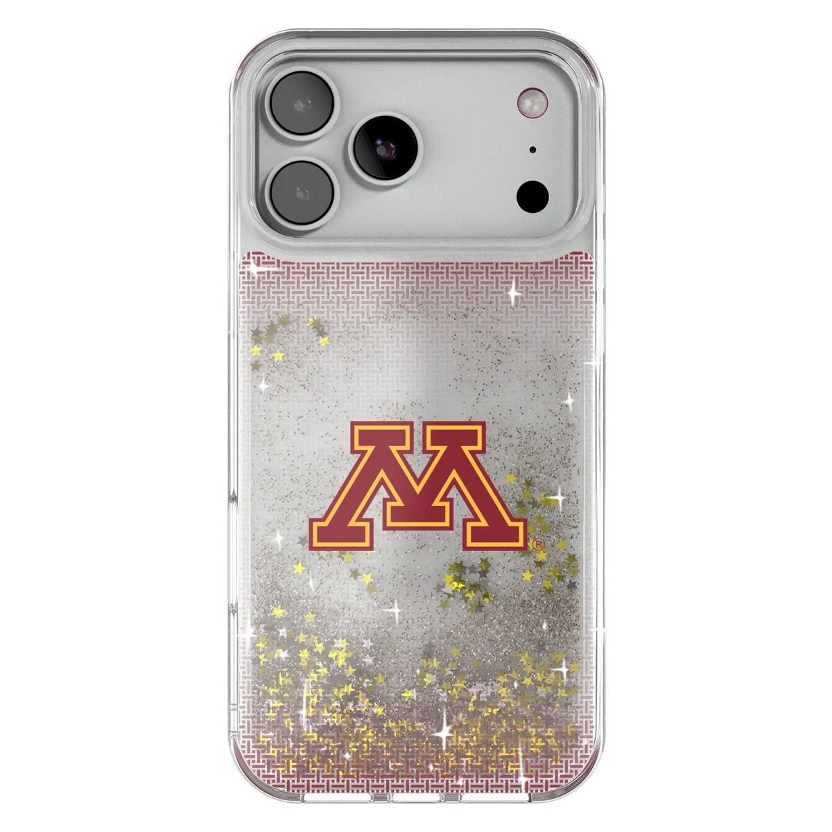 University of Minnesota Golden Gophers Linen Glitter Phone Case 19