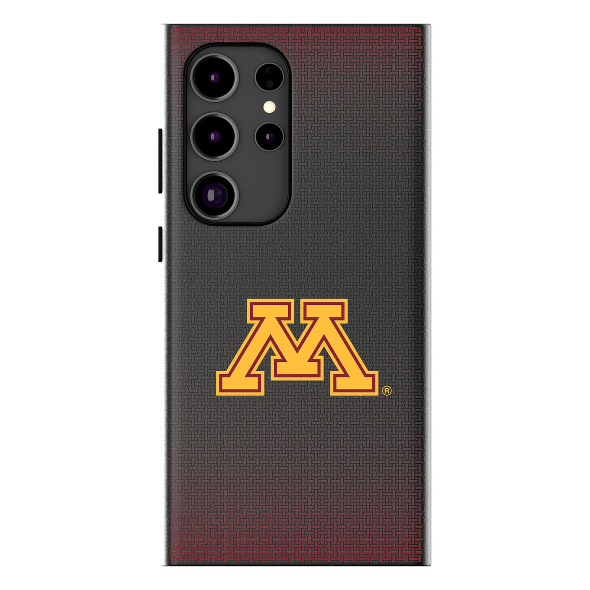 University of Minnesota Golden Gophers Linen MagSafe Compatible Phone Case for Samsung Galaxy 11