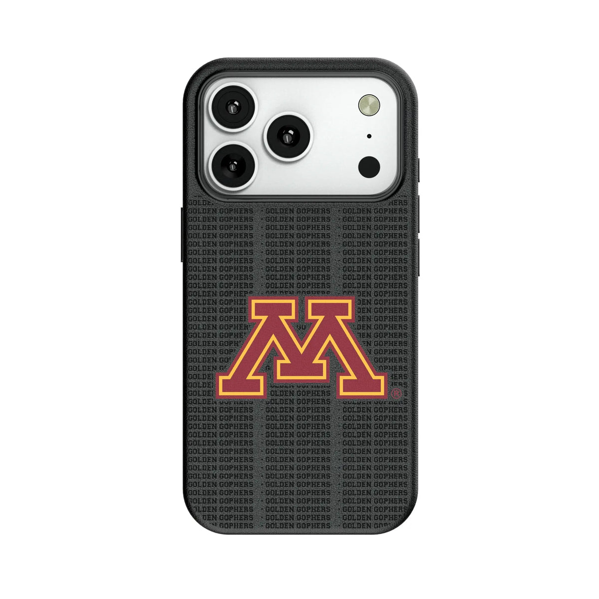 University of Minnesota Golden Gophers Text Backdrop MagSafe Compatible Phone Case for Apple iPhone 7