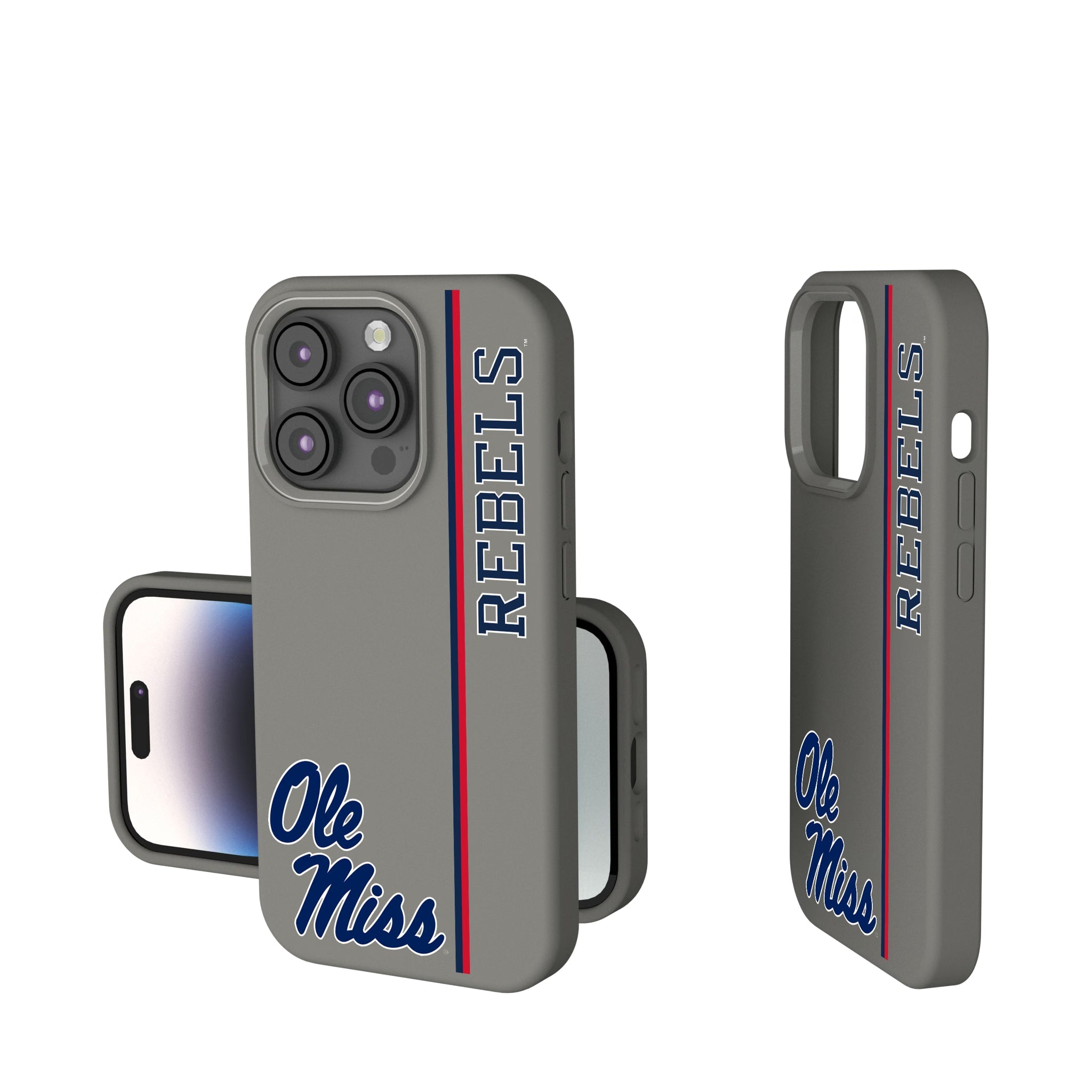 University of Mississippi Rebels Sidebar Soft Touch Phone Case 14