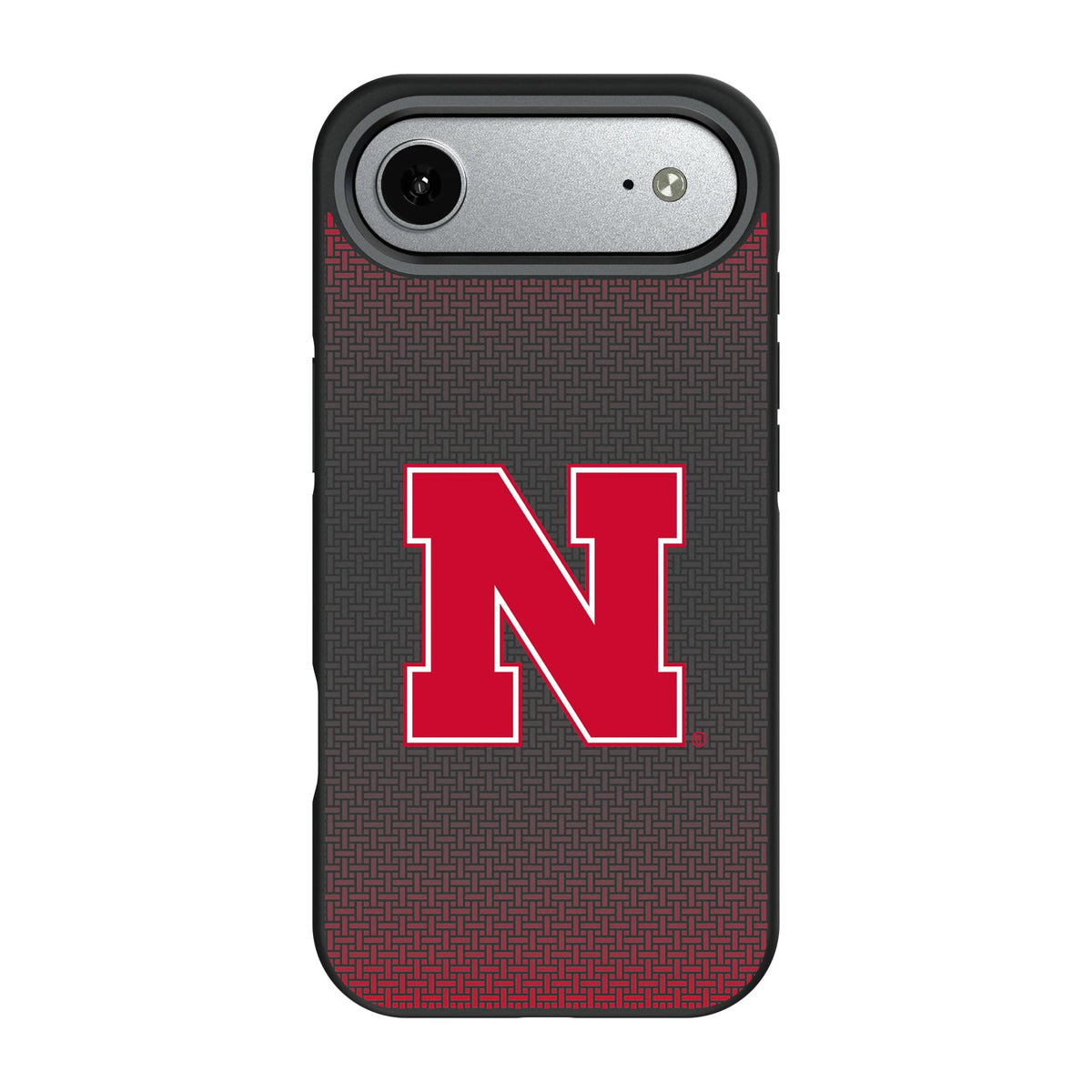 University of Nebraska Huskers Block N Linen Bump Phone Case 9