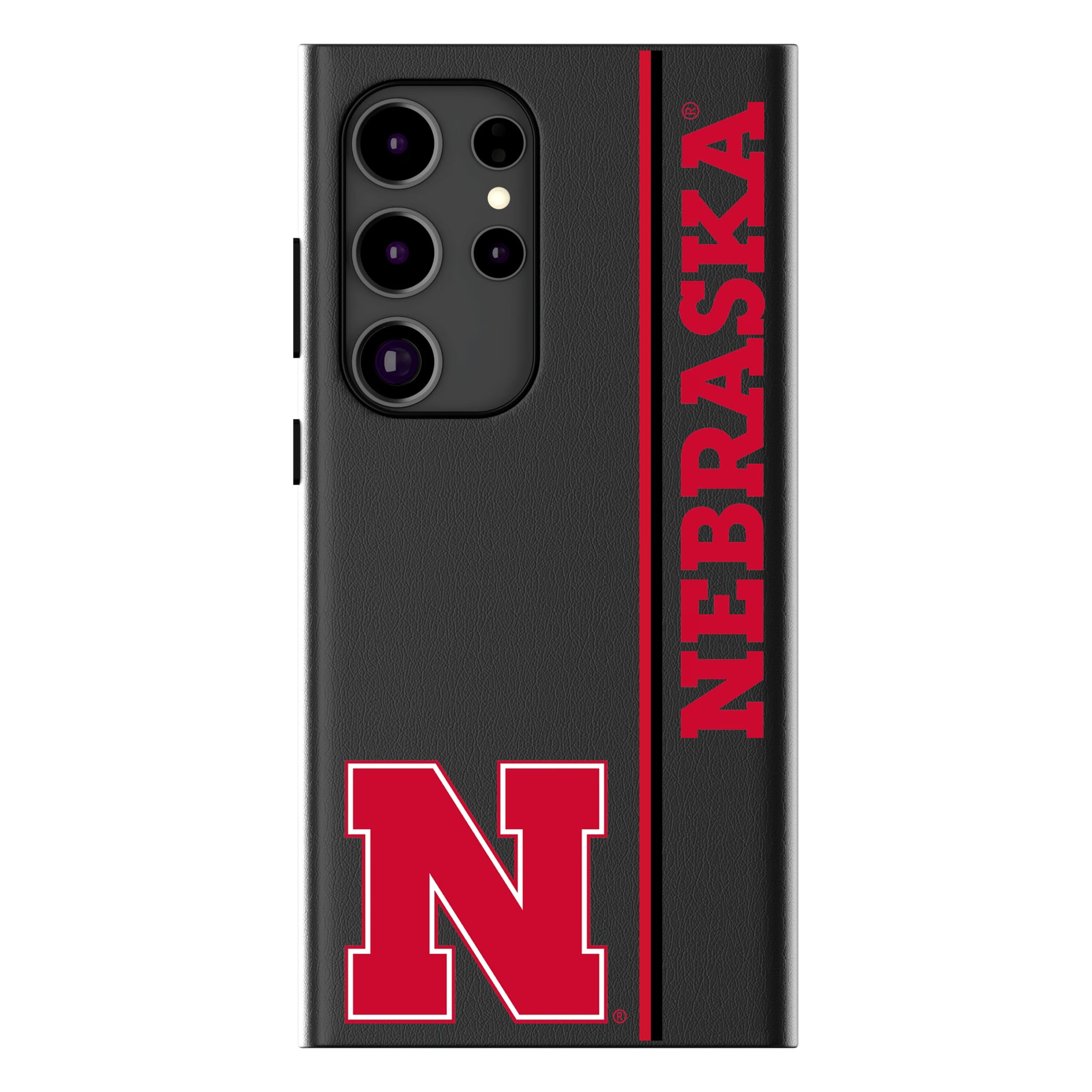 University of Nebraska Huskers Block N Sidebar MagSafe Compatible Phone Case for Samsung Galaxy 11