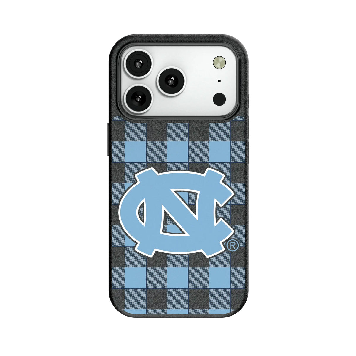 University of North Carolina Tar Heels Plaid MagSafe Compatible Phone Case for Apple iPhone 7