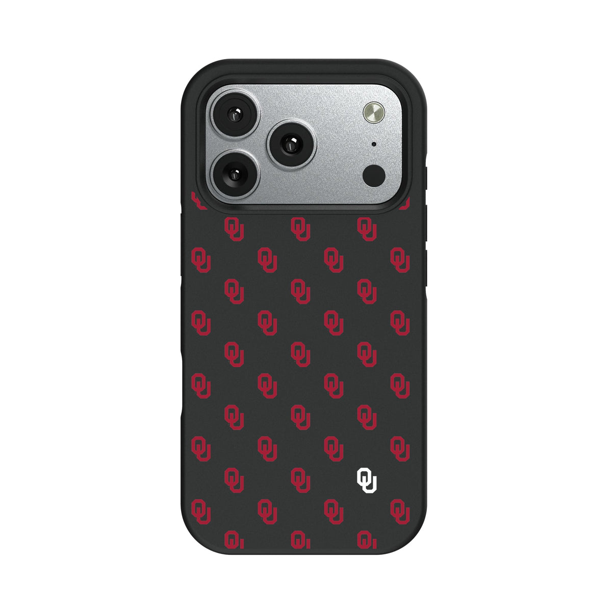 University of Oklahoma Sooners Fashion Pattern Bump Phone Case for Apple iPhone 10