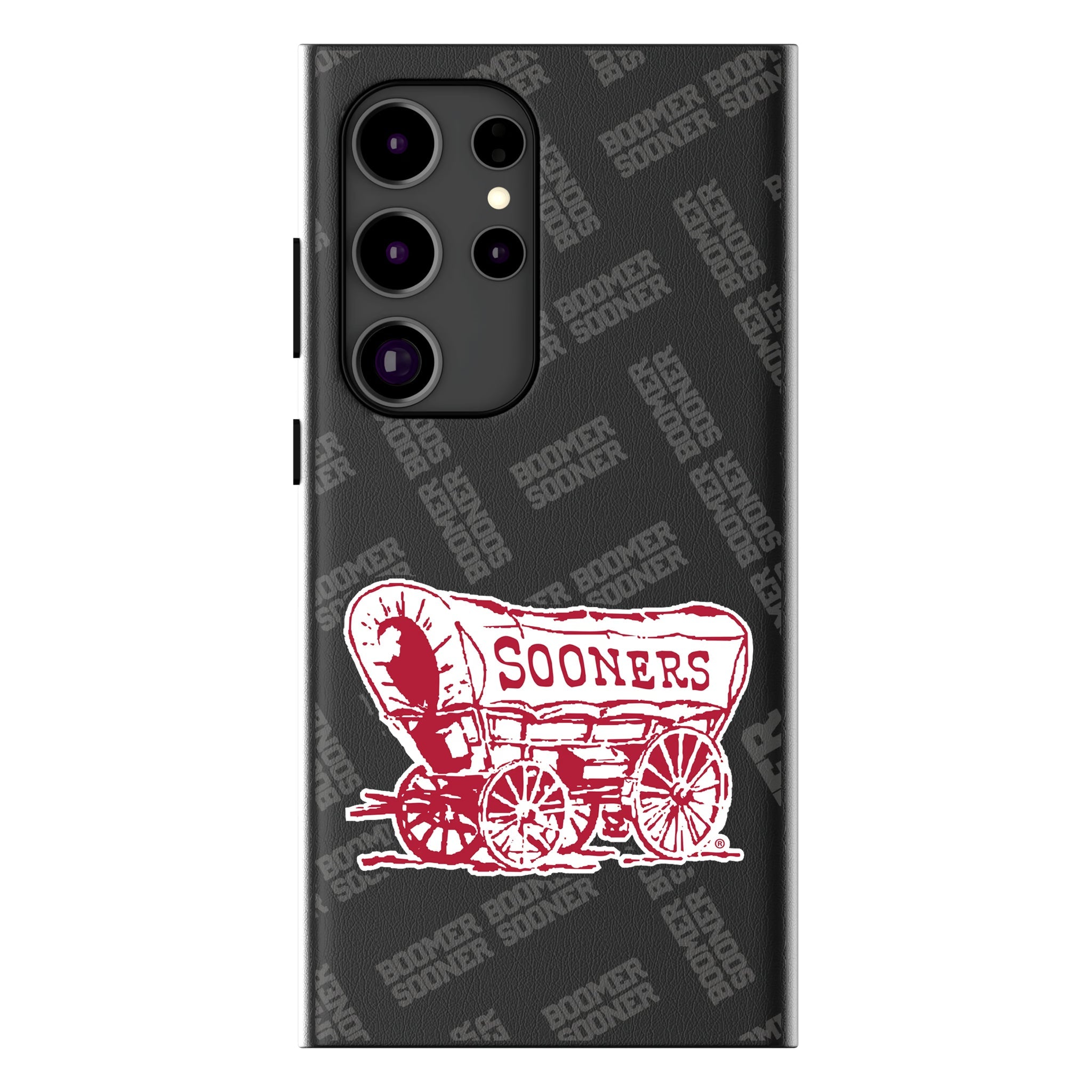 University of Oklahoma Sooners Quadtile MagSafe Compatible Phone Case for Samsung Galaxy 15