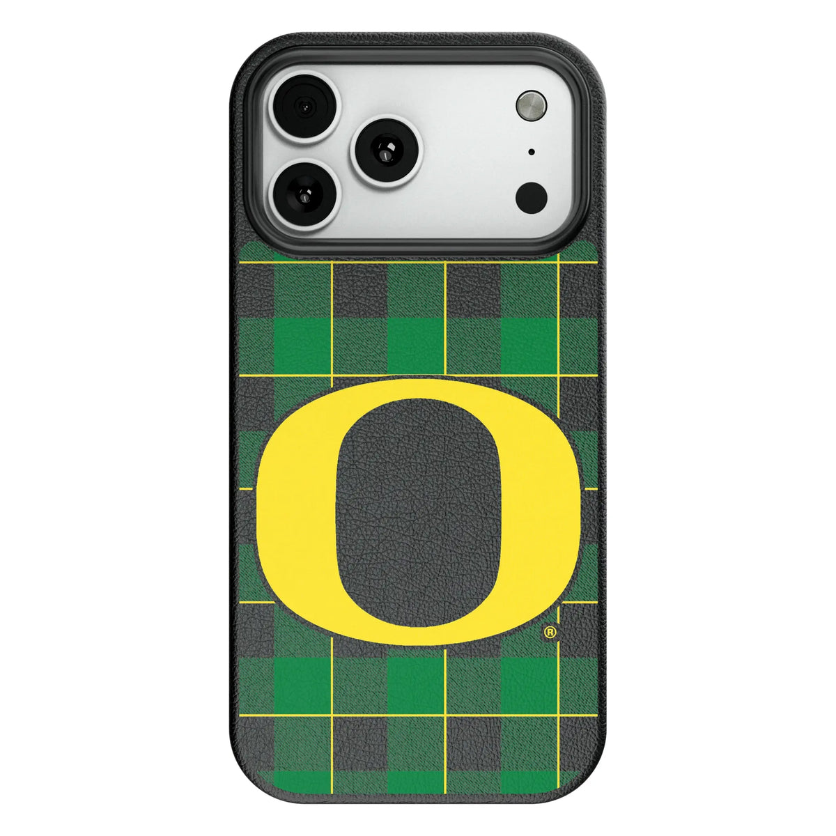 University of Oregon Ducks Plaid MagSafe Compatible Phone Case for Apple iPhone 7