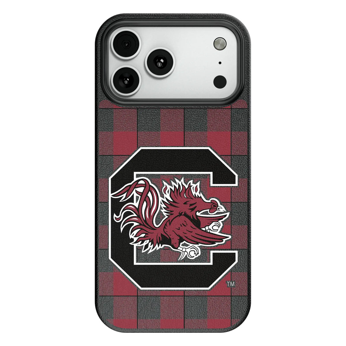 University of South Carolina Gamecocks Plaid MagSafe Compatible Phone Case for Apple iPhone 7