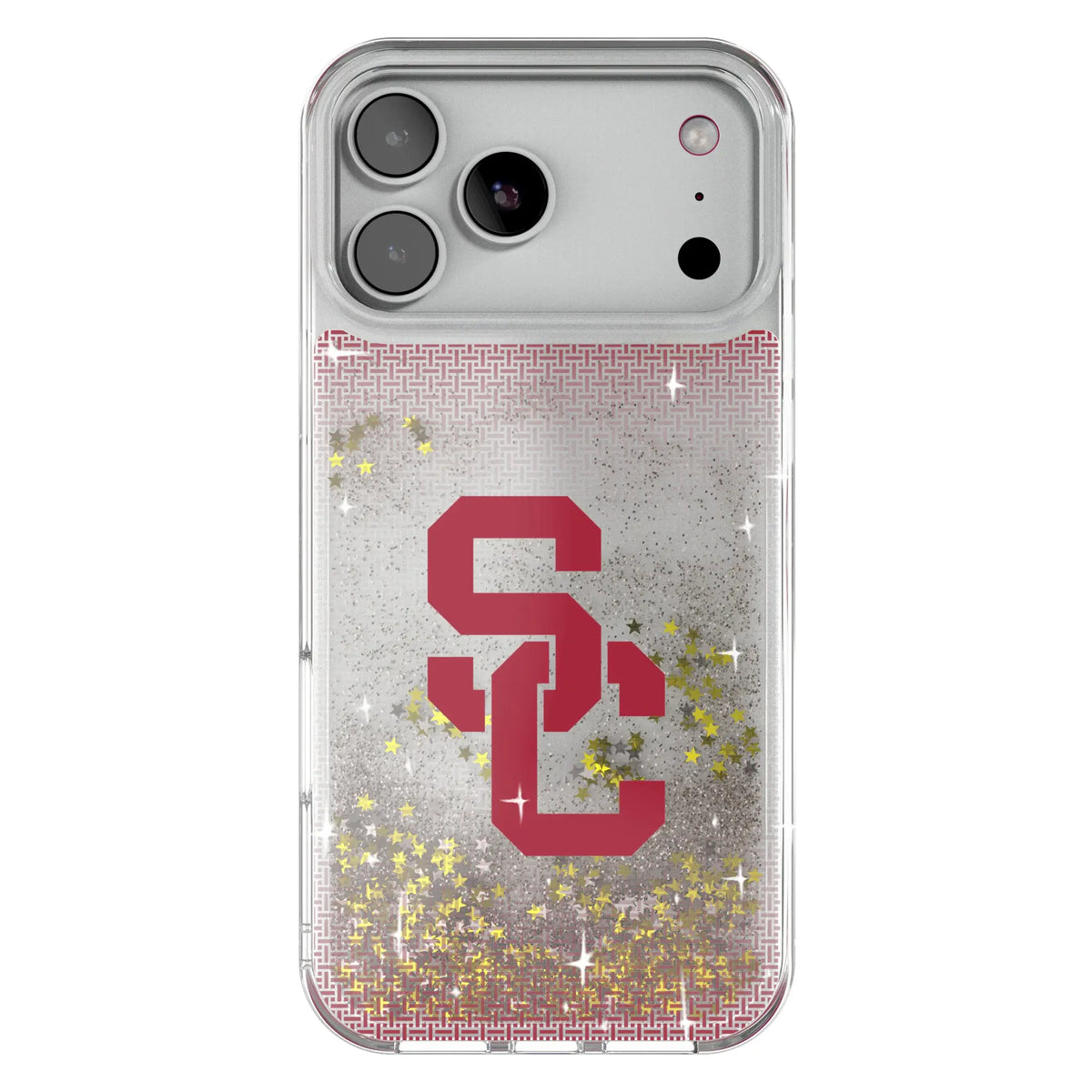 University of Southern California Trojans Linen Glitter Phone Case 19