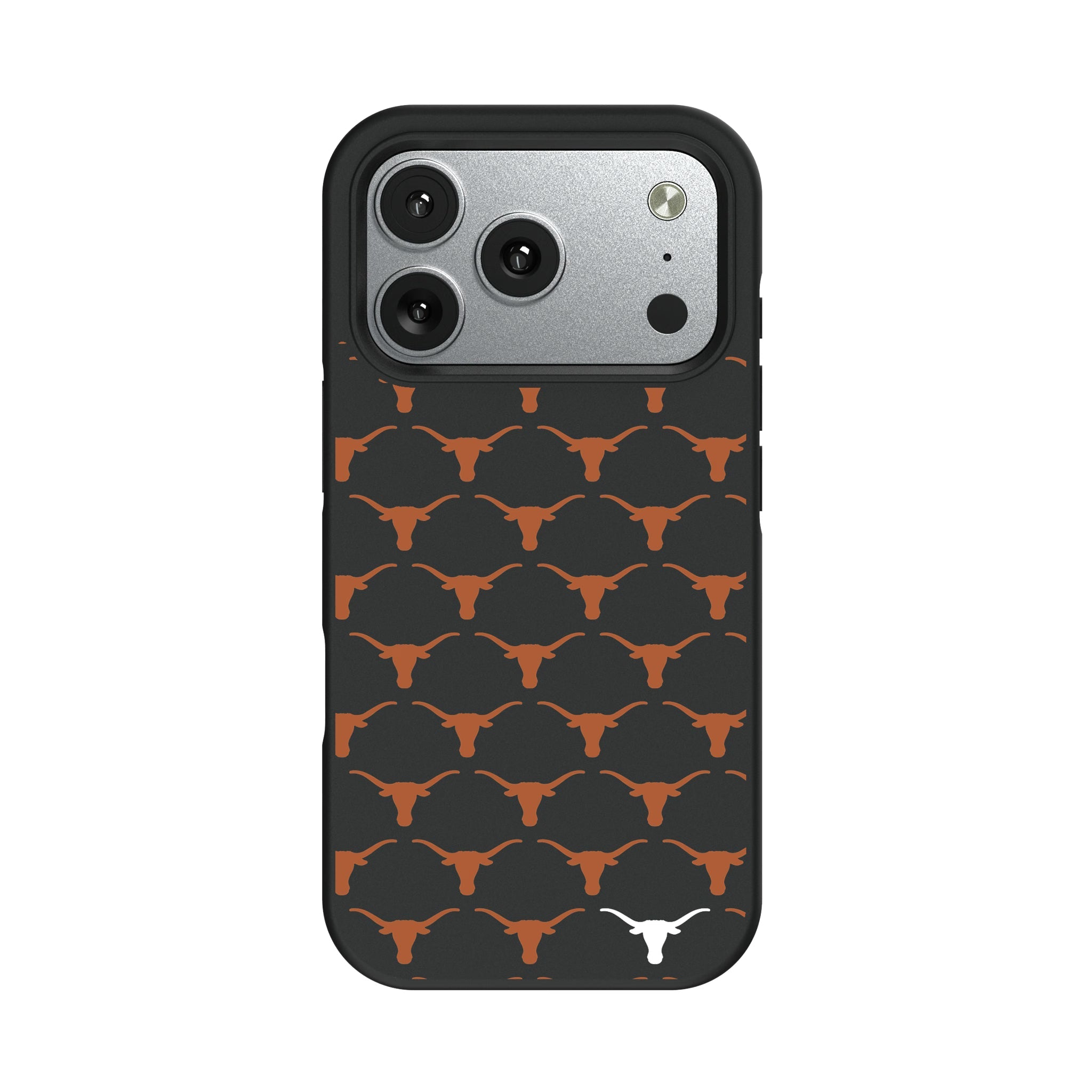 University of Texas Longhorns Fashion Pattern Bump Phone Case for Apple iPhone 10