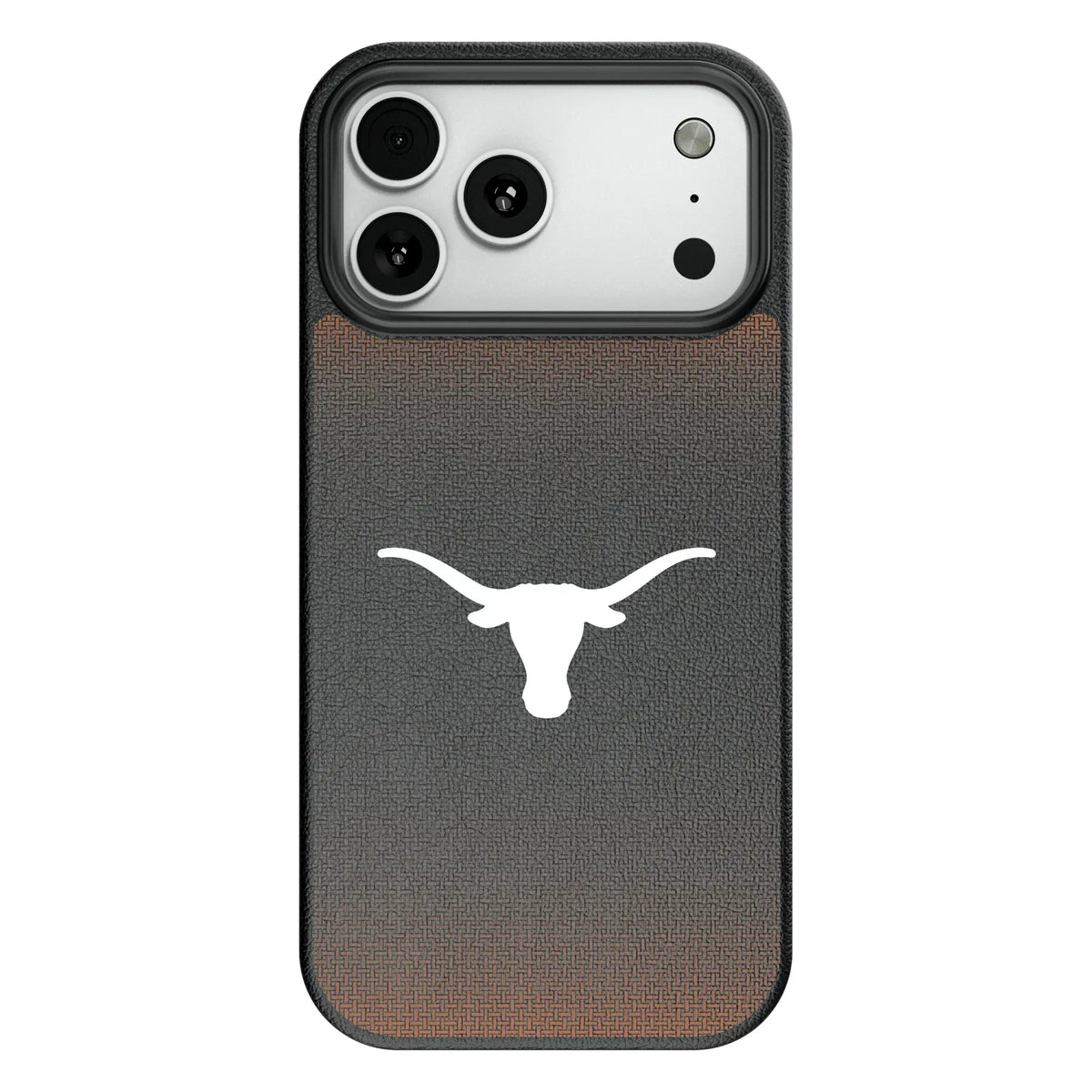 University of Texas Longhorns Linen MagSafe Compatible Phone Case for Apple iPhone 8