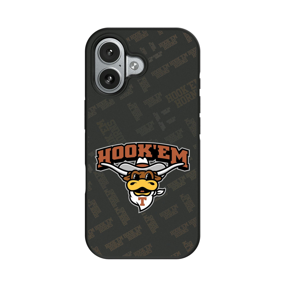 University of Texas Longhorns Quadtile Bump Phone Case for Apple iPhone 21