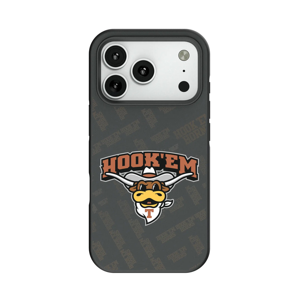 University of Texas Longhorns Quadtile Bump Phone Case for Apple iPhone 25