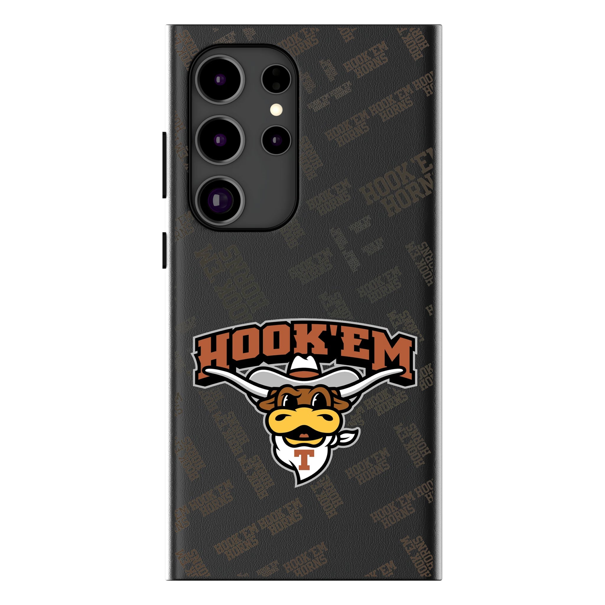 University of Texas Longhorns Quadtile MagSafe Compatible Phone Case for Samsung Galaxy 17