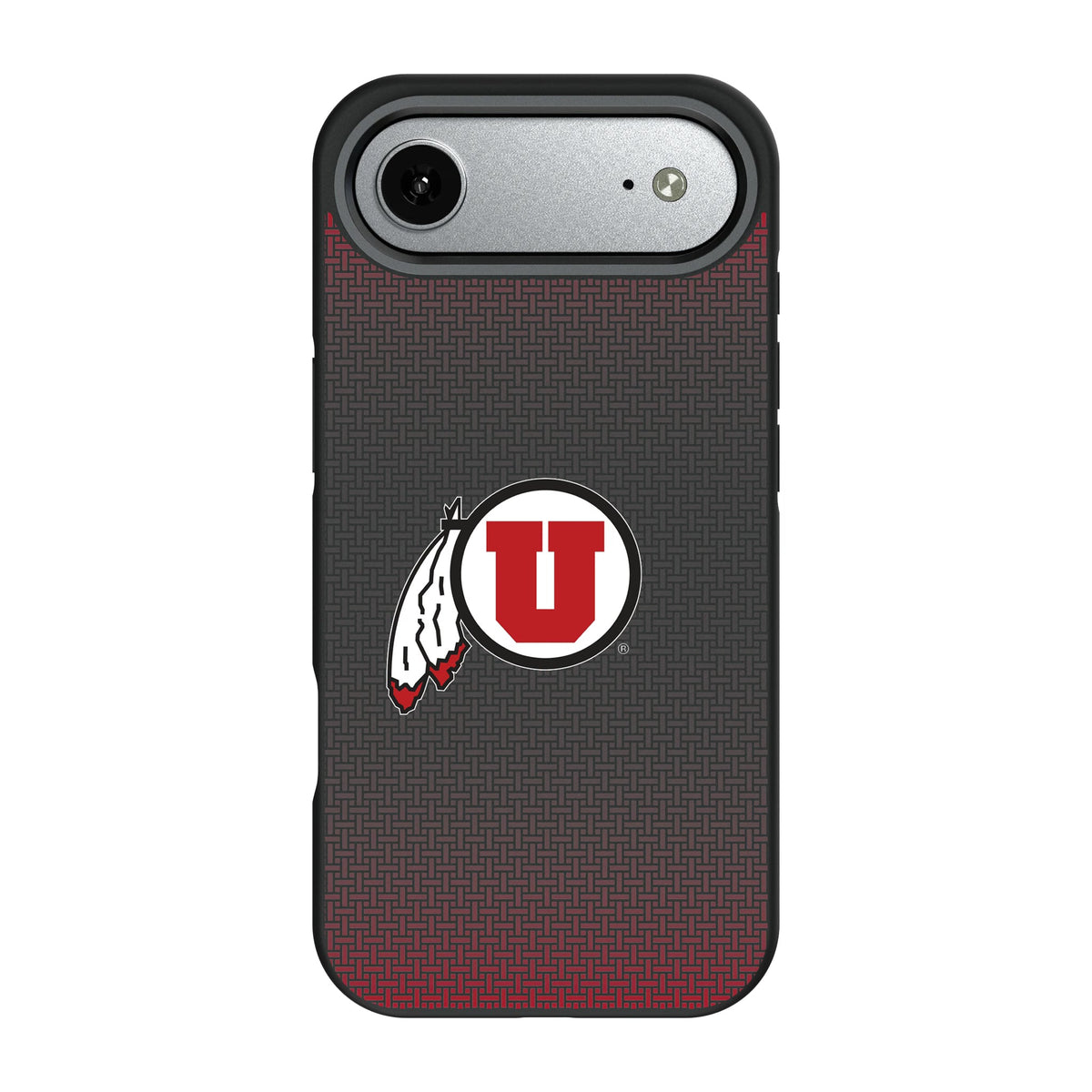 University of Utah Utes Linen Bump Phone Case for Apple iPhone 10