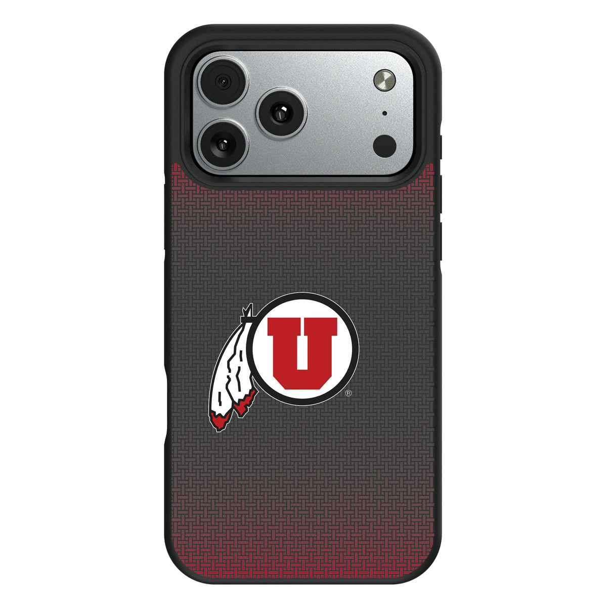 University of Utah Utes Linen Bump Phone Case for Apple iPhone 12