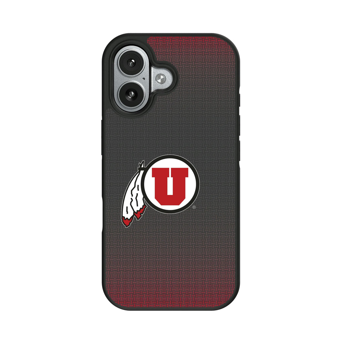 University of Utah Utes Linen Bump Phone Case for Apple iPhone 9