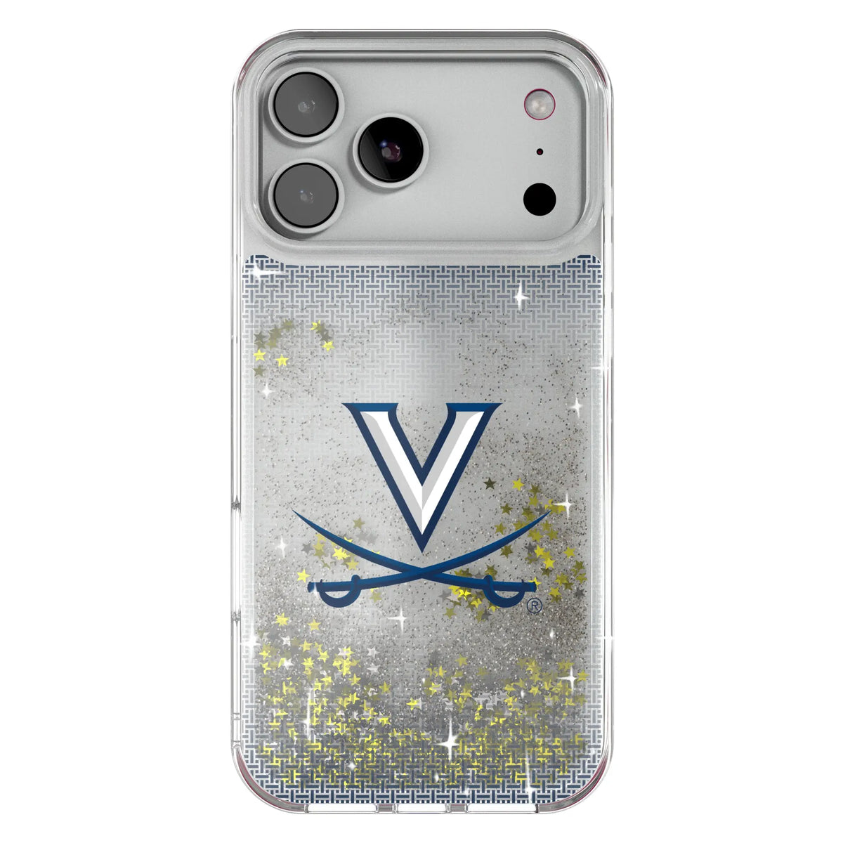 University of Virginia Cavaliers Linen Glitter Phone Case 19