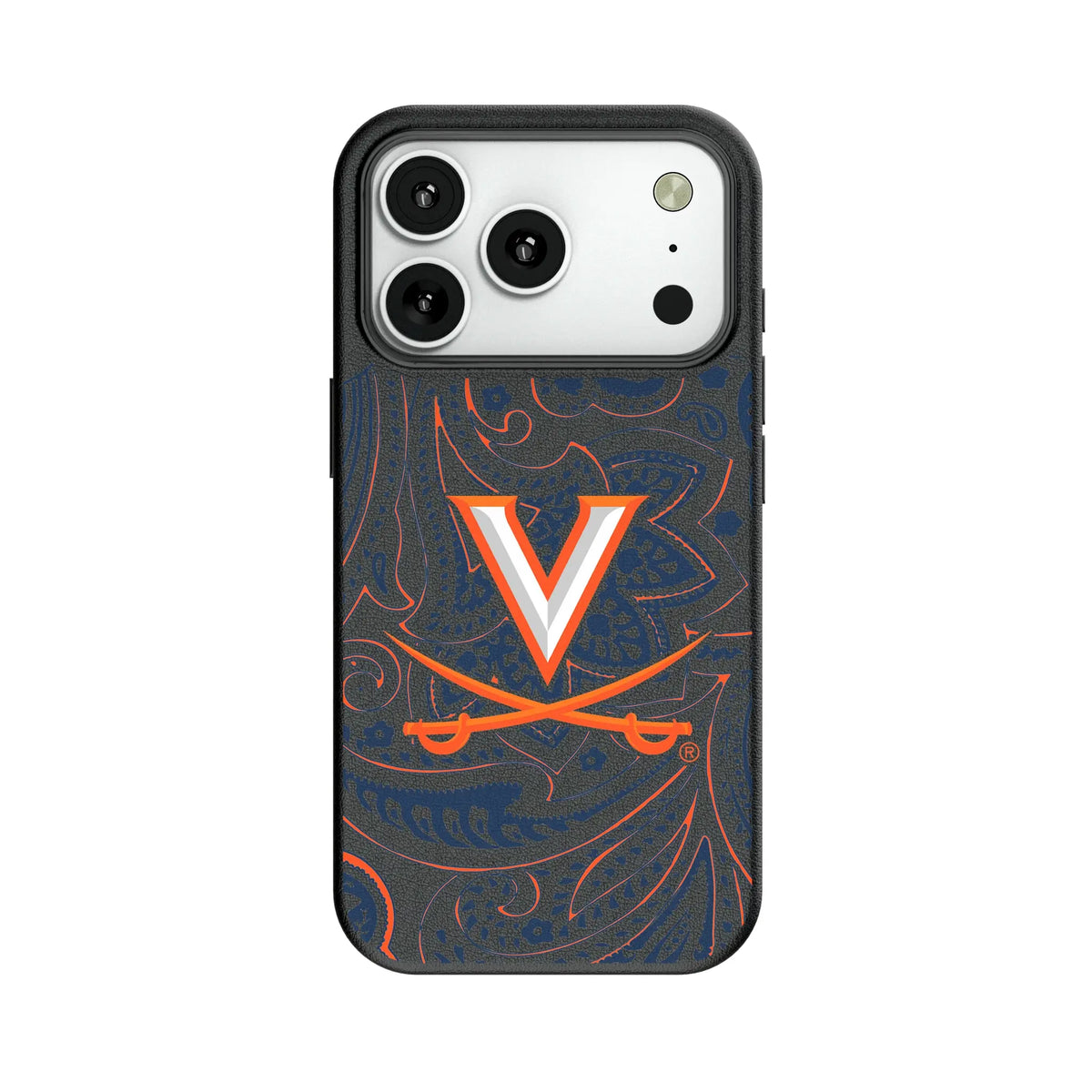 University of Virginia Cavaliers Paisley MagSafe Compatible Phone Case for Apple iPhone 7