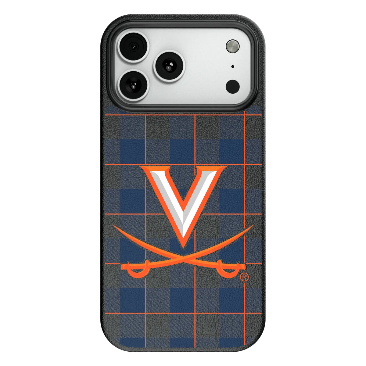 University of Virginia Cavaliers Plaid MagSafe Compatible Phone Case for Apple iPhone 7
