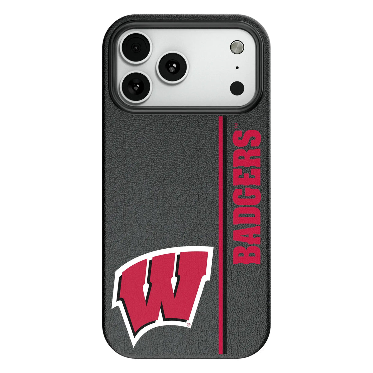 University of Wisconsin Badgers Sidebar MagSafe Compatible Phone Case for Apple iPhone 8