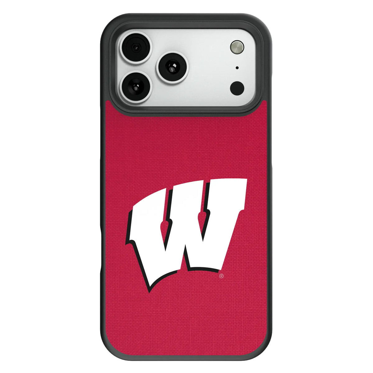 University of Wisconsin Badgers Solid Bump Phone Case 12