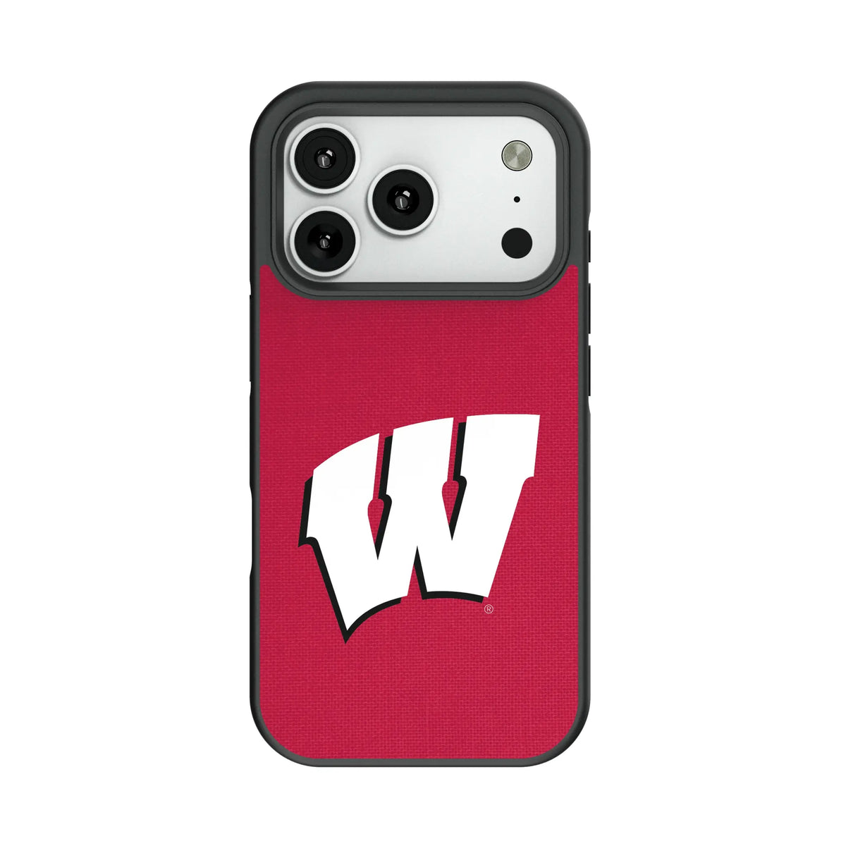 University of Wisconsin Badgers Solid Bump Phone Case 11