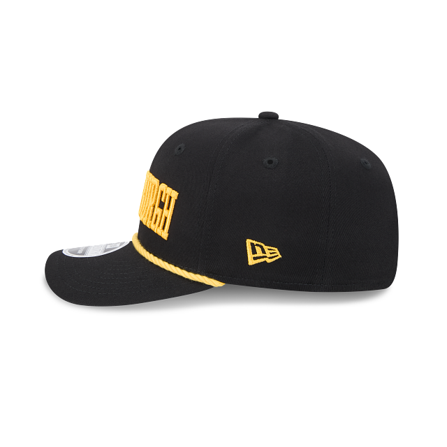 Pittsburgh Steelers - NFL 9Seventy Woodmark Stretch-Snap Hat, New Era 4