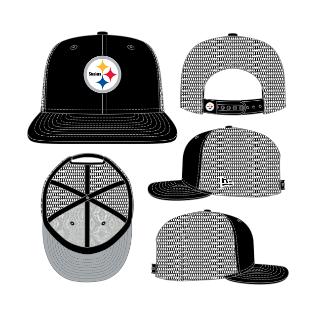 Pittsburgh Steelers - NFL 9Fifty Truck Hat, New Era 1