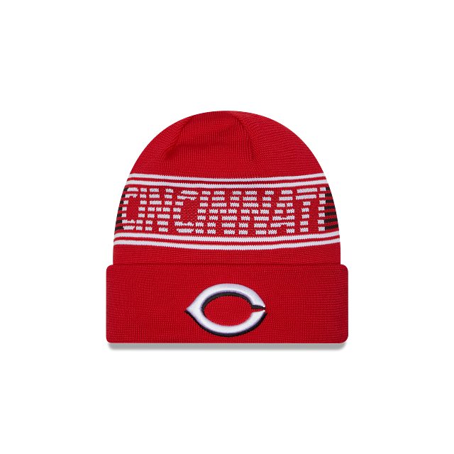Cincinnati Reds - MLB Red Sports Knit Hat, New Era 1