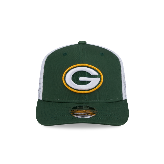 Green Bay Packers - 9Seventy Green Trucker Hat, New Era 3