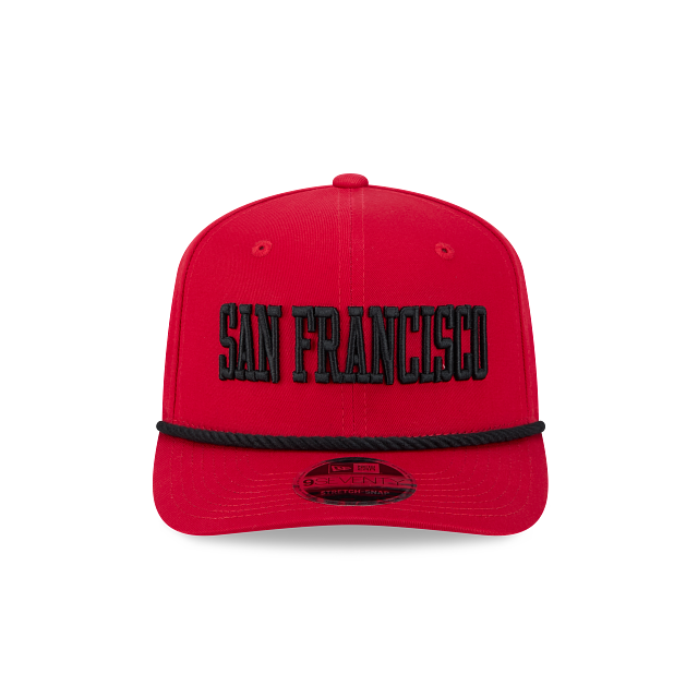 San Francisco 49Ers - 9Seventy Woodmark Stretch-Snap Hat, New Era 2
