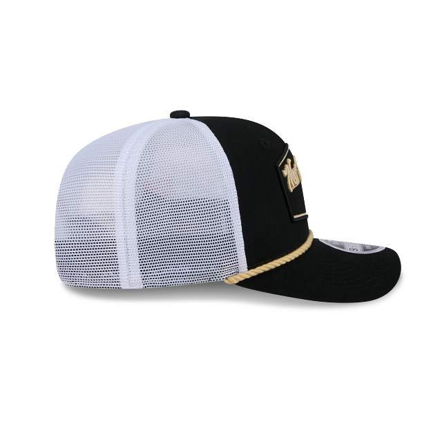 New Orleans Saints - 9Seventy Patch Stretch-Snap Trucker Hat, New Era 6