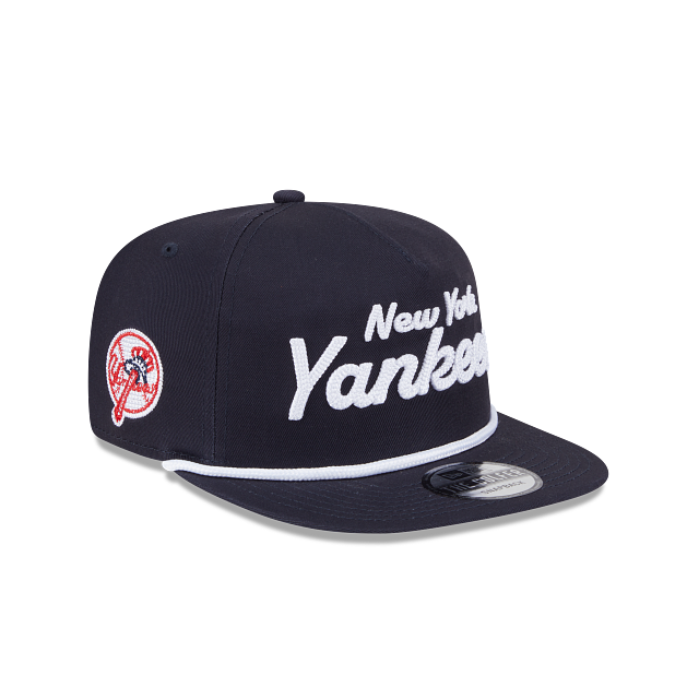 New York Yankees - Golfer Team Text Snapback Hat, New Era 3