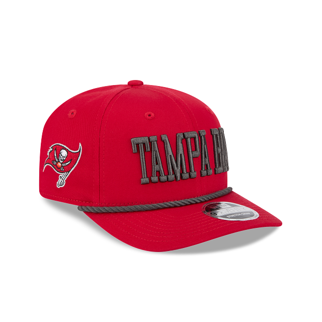 Tampa Bay Buccaneers - NFL 9Seventy Woodmark Stretch-Snap Hat, New Era 3