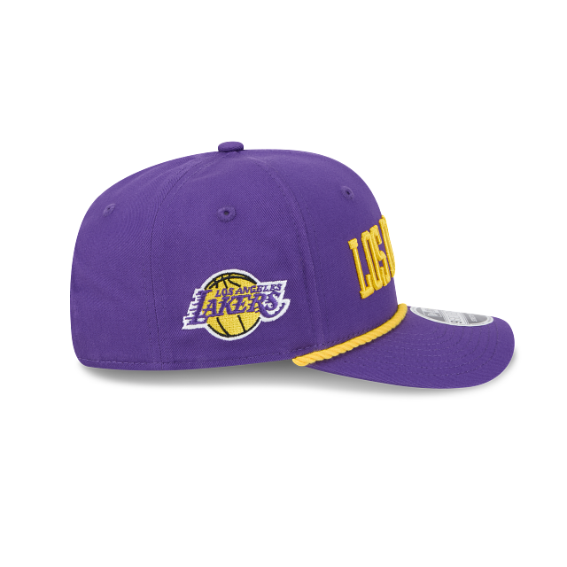Los Angeles Lakers - 9seventy Stretch-Snap Adjustable Hat, New Era 5