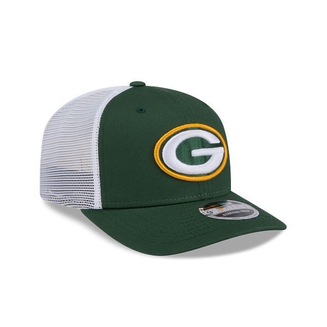 Green Bay Packers - 9Seventy Green Trucker Hat, New Era