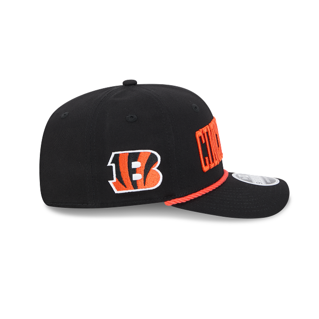 Cincinnati Bengals - NFL 9seventy Perform Stretch Snap Adjustable Hat, New Era 6