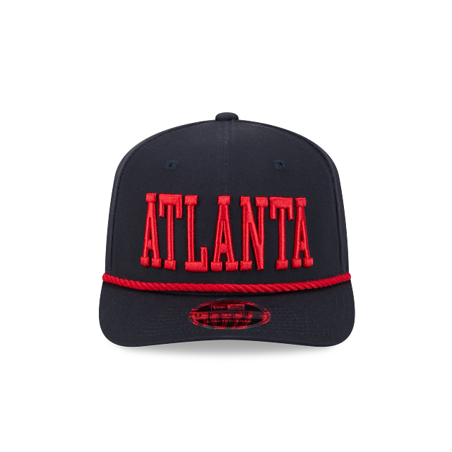 Atlanta Braves - MLB 9Seventy Woodmark Stretch-Snap Hat, New Era