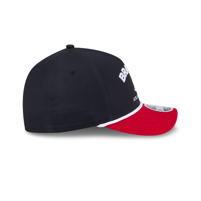 Atlanta Braves - 9Forty M-Crown 2Tone Rope Hat, New Era 7