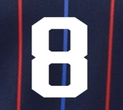 USMNT 2025 Away A. MCKENNIE #8 Official Name Set 2