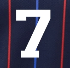 USMNT 2025 Away A. REYNA #7 Official Name Set 2