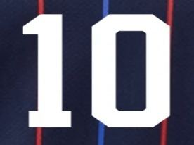 USMNT 2025 Away PULISIC #10 Official Name Set 2