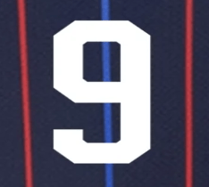 USWNT 2025 Away  SWANSON #9 Jersey Name Set 8" 2