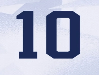 USWNT 2025 Home  G. HEAPS #10 Jersey Name Set 8" 2