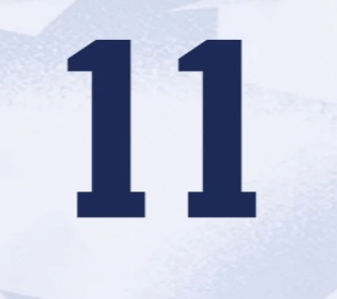USWNT 2025 Home  WILSON #11 Jersey Name Set 8" 2